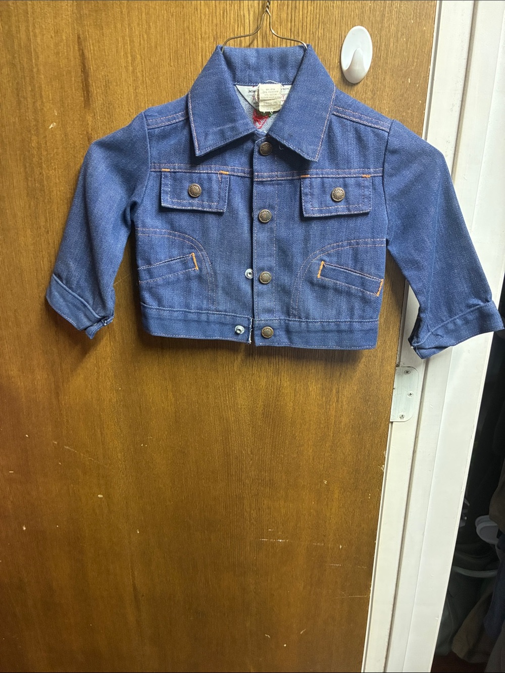 Vintage Towncraft Toddler Denim Jacket in Blue